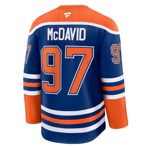 Connor McDavid Edmonton Oilers Fanatics Premium Jersey - Home