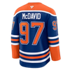 Connor McDavid Edmonton Oilers Fanatics Premium Jersey - Home