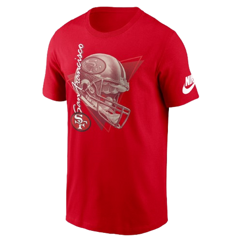 San Francisco 49ers Rewind Essential Cotton T-Shirt - Red