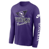 Minnesota Vikings Rewind Nike NFL Long-Sleeve Shirt - Purple