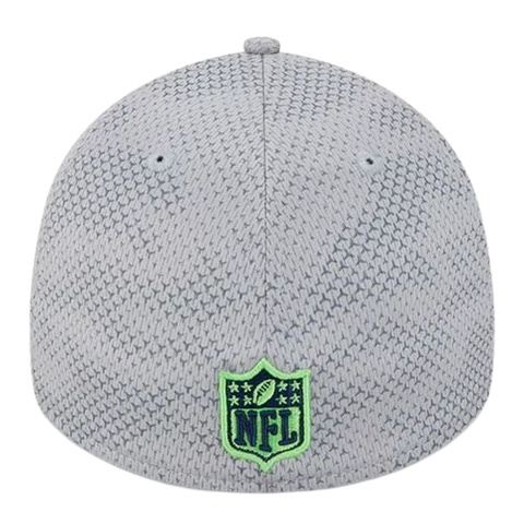 Seattle Seahawks New Era 2024 Sideline 39THIRTY Stretch Fit - Grey