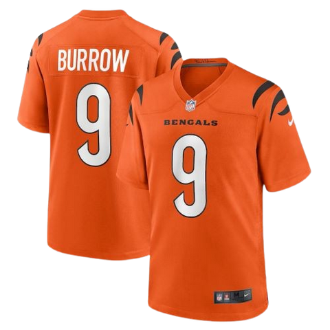 Joe Burrow Cincinnati Bengals Nike Game Jersey - Orange