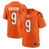 Joe Burrow Cincinnati Bengals Nike Game Jersey - Orange