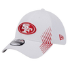 San Francisco 49ers New Era 39THIRTY White Stretch Fit Hat