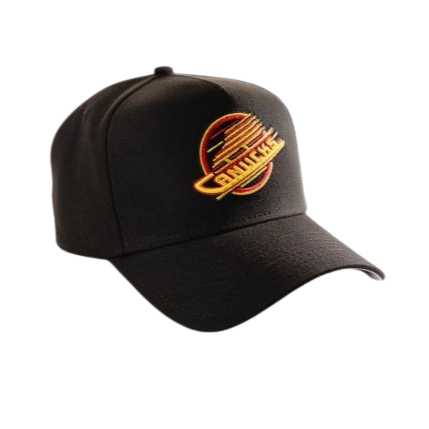 Vancouver Canucks Vintage New Era 9FORTY A-Frame Snapback