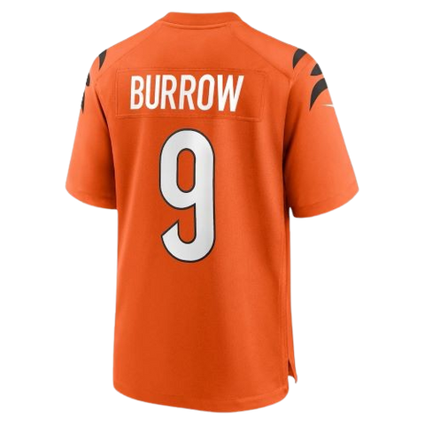 Joe Burrow Cincinnati Bengals Nike Game Jersey - Orange