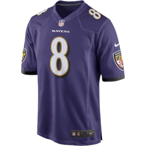 Lamar Jackson Baltimore Ravens Nike Game Jersey - Purple