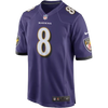 Lamar Jackson Baltimore Ravens Nike Game Jersey - Purple