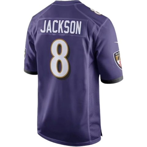 Lamar Jackson Baltimore Ravens Nike Game Jersey - Purple