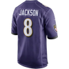 Lamar Jackson Baltimore Ravens Nike Game Jersey - Purple