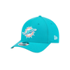Miami Dolphins M-Crown 9FORTY Adjustable One Size Hat - Aqua