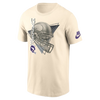 Minnesota Vikings Rewind Essential Cotton T-Shirt - Beige
