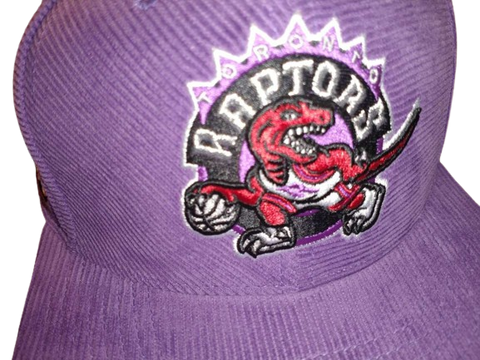 Toronto Raptors Mitchell & Ness Snapback - Corduroy Purple