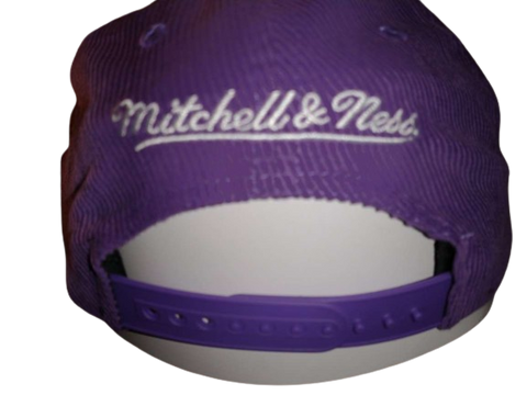 Toronto Raptors Mitchell & Ness Snapback - Corduroy Purple