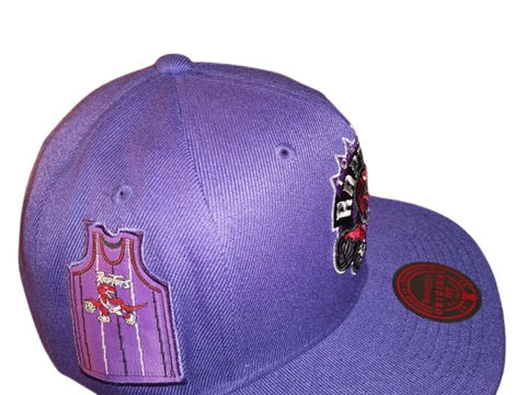 Toronto Raptors Mitchell & Ness Snapback - Jersey Year Side