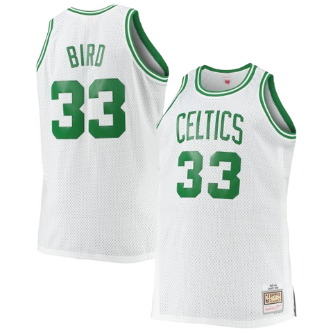 Mitchell & Ness Vintage  Boston Celtics  Larry Bird White Jersey ('85-86)