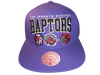 Toronto Raptors Mitchell & Ness Snapback - Multi Logo