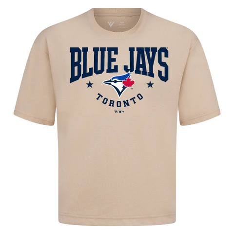 Toronto Blue Jays Luxe Signature Tee Shirt - Beige