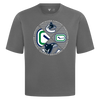 Vancouver Canucks Orca Logo Luxe Signature Tee Shirt - Grey