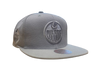 Edmonton Oilers Mitchell & Ness Snapback - Grey on Grey