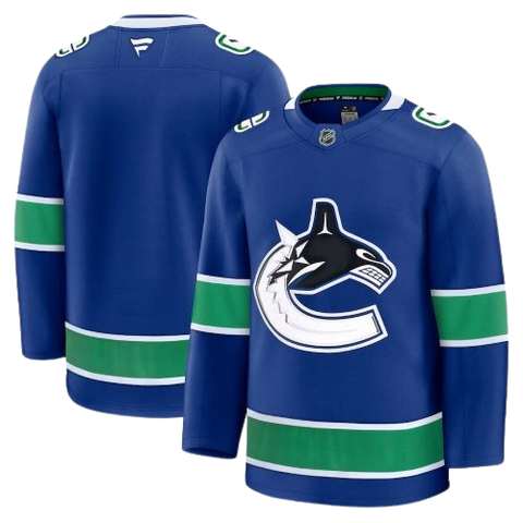 Vancouver Canucks Fanatics Premium Jersey - Home