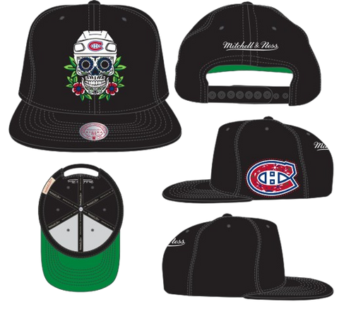 Montreal Canadiens Mitchell & Ness SKULL hat