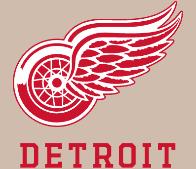 Detroit Red Wings Levelwear Hometown Tee - Natural Beige