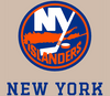 New York Islanders Levelwear Hometown Tee - Natural Beige