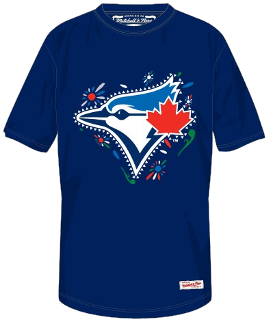 Toronto Blue Jays Day of the Dead Jay with Current logo tee