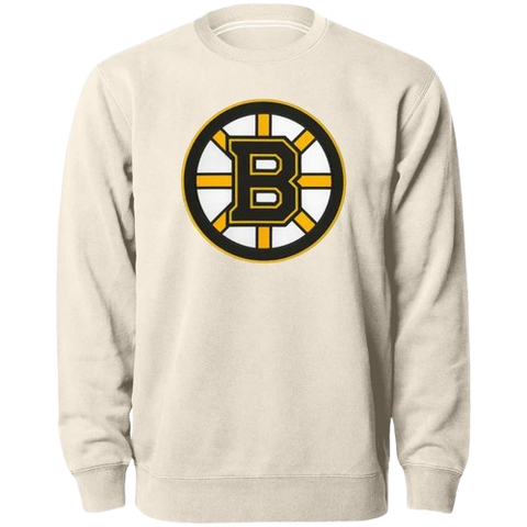 Boston Bruins Crewneck - White