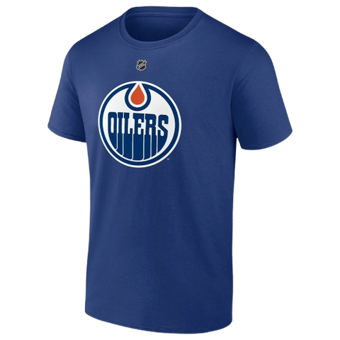 Edmonton Oilers Leon Draisaitl #29 Player Tee - Blue