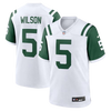 Garrett Wilson New York Jets Nike Game Jersey - Throwback White