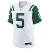 Garrett Wilson New York Jets Nike Game Jersey - Throwback White