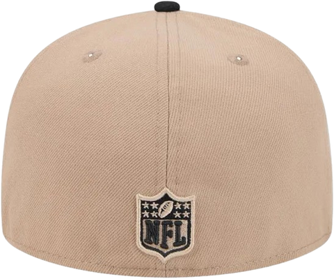 Las Vegas Raiders New Era 59FIFTY Pro Fit Hat - Beige