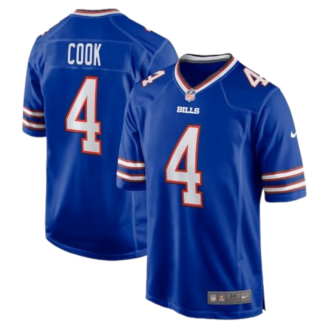 James Cook Buffalo Bills Nike Game Jersey - Blue