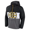 Boston Bruins Fanatics Half-Zip Hoodie Jacket