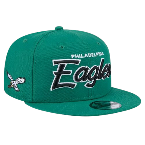 Philadelphia Eagles New Era 9FIFTY Kelly Green Snapback