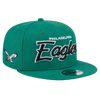 Philadelphia Eagles New Era 9FIFTY Kelly Green Snapback