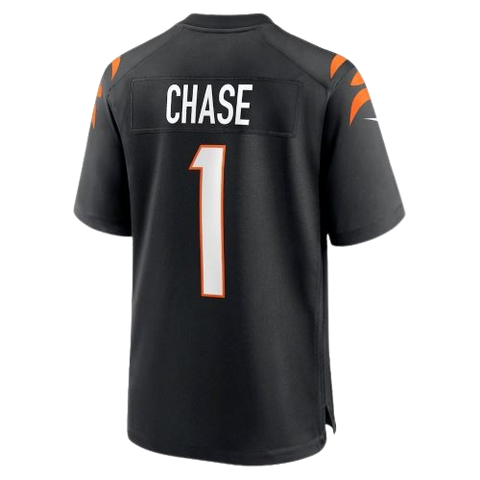 Ja'Marr Chase Cincinnati Bengals Nike Game Jersey - Black