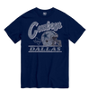 Dallas Cowboys Vintage Logo Helmet T-Shirt - Navy