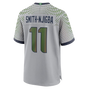 Jackson Smith-Njigba Seattle Seahawks Rivalry Nike Game Jersey - Wolf Grey