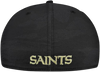 New Era New Orleans Saints Tonal Camo 39THIRTY Stretch Fit Hat - Black