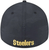 New Era Pittsburgh Steelers Tonal Camo 39THIRTY Stretch Fit Hat - Black