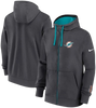 Miami Dolphins Nike Primetime Club Full-Zip Hoodie