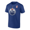 Edmonton Oilers Connor McDavid #97 Player Tee - Blue