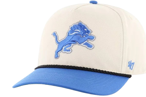 Detroit Lions '47 Rope TT Hitch Hat - Bone