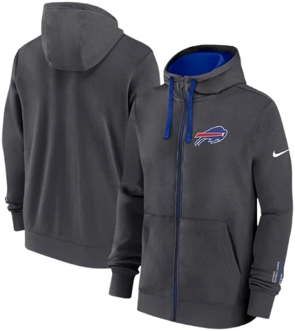 Buffalo Bills Nike Primetime Club Full-Zip Hoodie