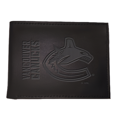 Vancouver Canucks Bi-Fold Wallet Black