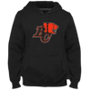 BC Lions Twill Logo Hoodie - Black