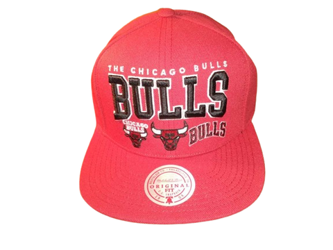 Chicago Bulls Mitchell & Ness Snapback - Tri Logo